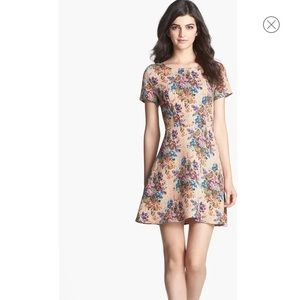 Collective Concepts Fit n Flare floral mini dress